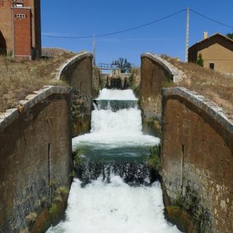 Esclusas del Serrón, Grijota