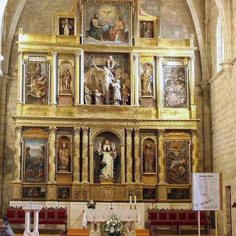 Altar Mayor iglesia de San Pedro en Frómista