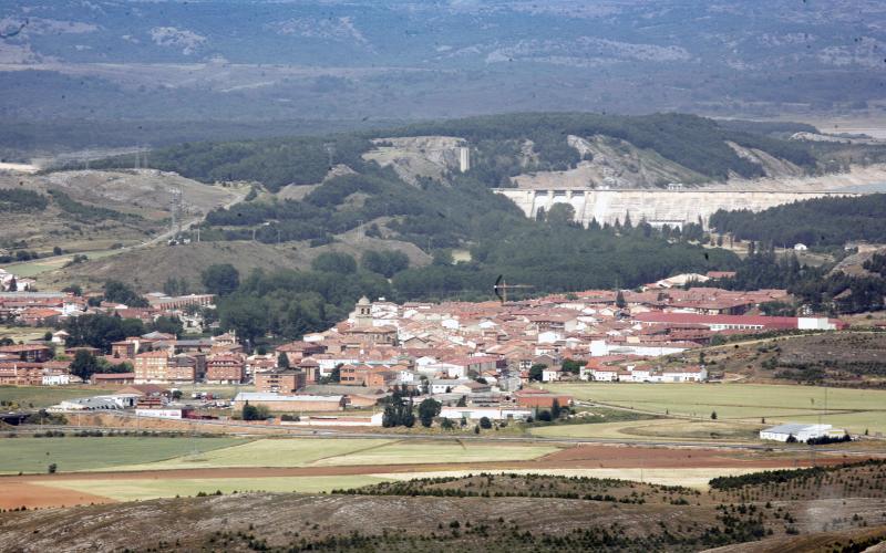Vista panorámica de Aguilar de Campoo
