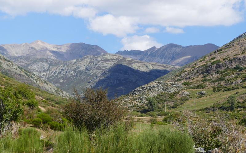 Vista de la Montaña Palentina desde Cardaño de Abajo