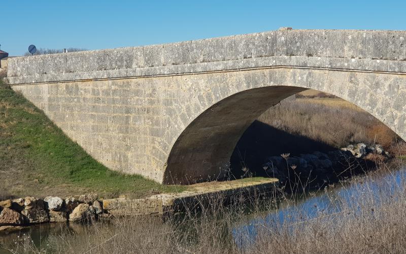 Puente Canal de Castilla Requena de Campos